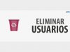 Eliminar un usuario