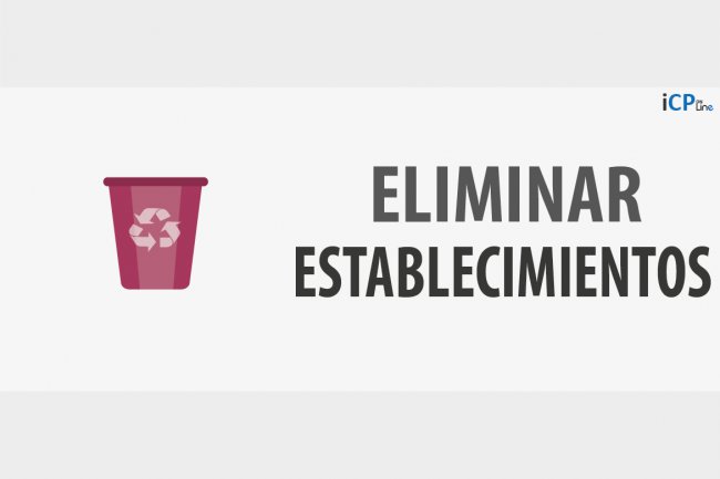 Eliminar un establecimiento