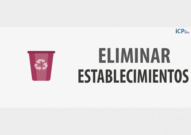 Eliminar un establecimiento