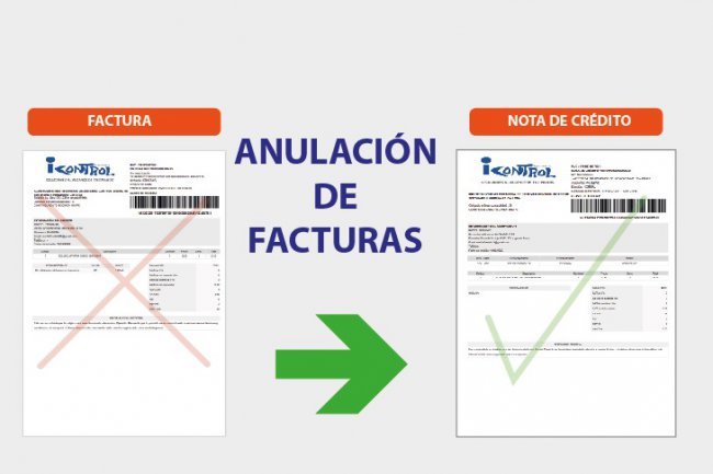 Como anular una factura