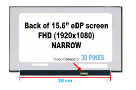 PANTALLA 15.6 LED SLIM 30P FHD ISP 28CM NARROW SIN SOPORTES