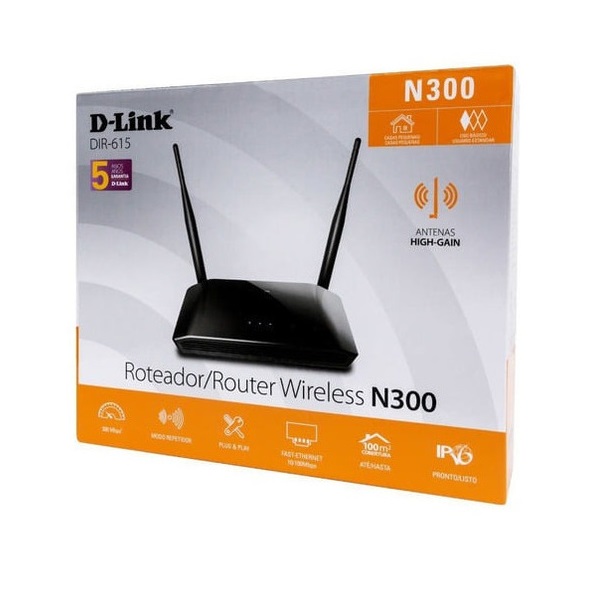 ROUTER D-LINK DIR-615 WIRELESS 300MBPS