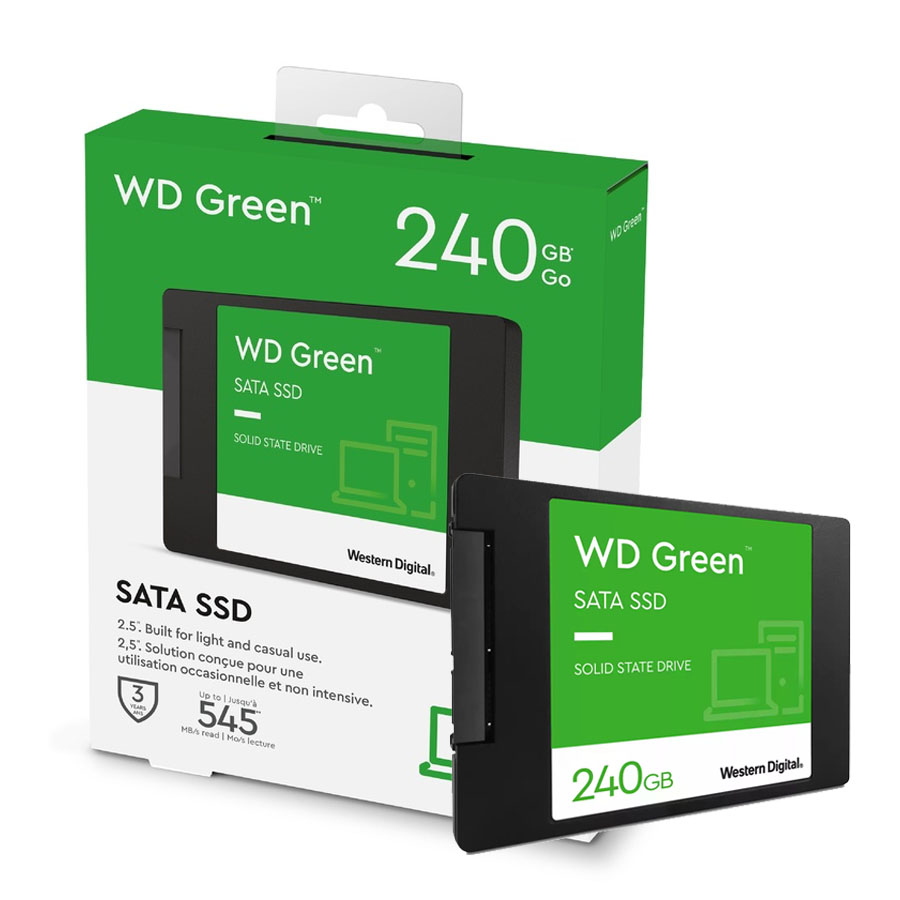 DISCO DURO SOLIDO WD GREEN 240GB SATA III CANADIENSE 