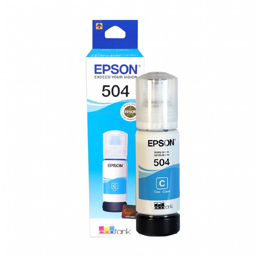 TINTA EPSON 504 AZUL